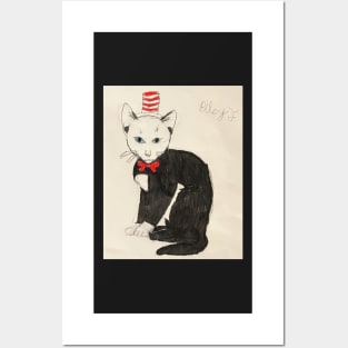 Cat in a Hat by Riley Posters and Art